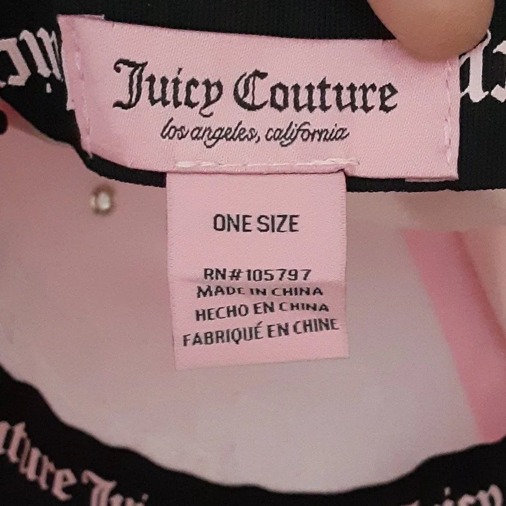 Juicy Couture Pink Rhinestone Hat - Picture 7 of 7